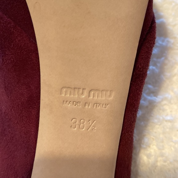 Miu Miu Suede Pumps - EUC - Picture 7 of 10
